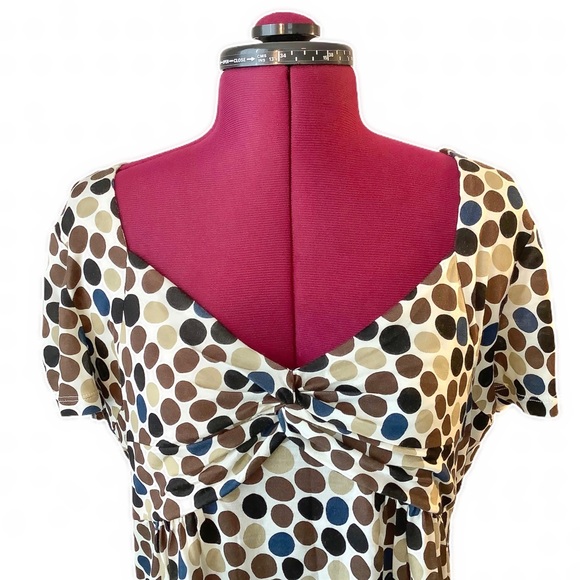🏷NWT MICHAEL BY MICHAEL KORS Polka Dot Top - Picture 5 of 8
